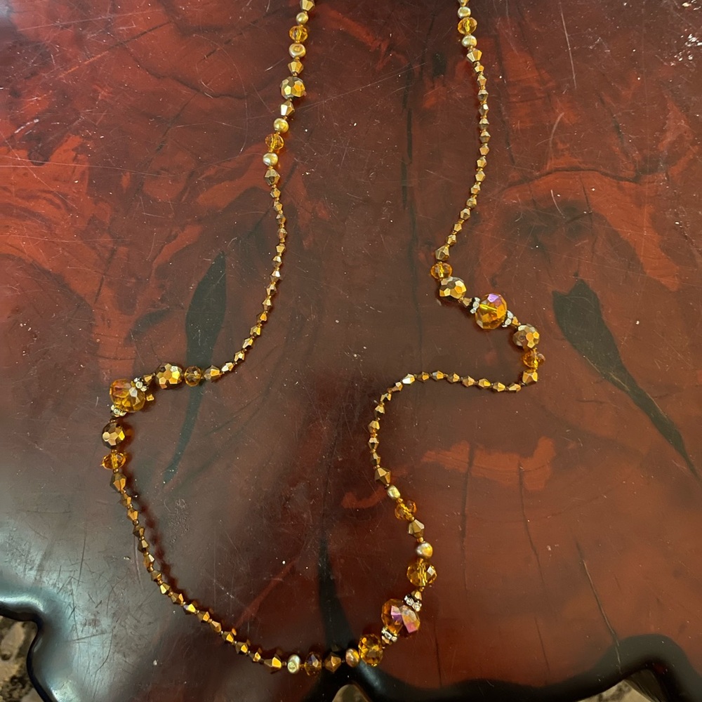 Park lane amber lights necklace